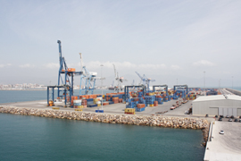 El tráfico de mercancías de Puerto de Castellón crece un 23,8 %
