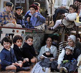 Procesión en honor a sant Antoni Abat en Benicàssim