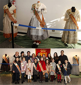 Exposición de trajes regionales Reinas de Benicàssim