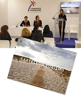 Presentación en Fitur de la nueva web Castellón Turismo