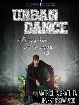 Nuevo grupo de URBAN DANCE en Coppelia. Pruébalo ¡La clase del jueves 28 de enero gratis!