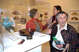 Más de 12.000 personas visitan la exposición de abanicos en la sala San Miguel de Castellón