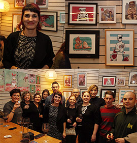 Exposición de Elena Castillo en Divina Comedia de Castellón