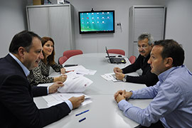 Diputación de Castellón ultima con el ITC de la UJI la agenda de trabajo para Cevisama