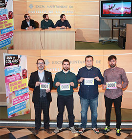 Castellón celebra la carrera de los colores, Run of Colors