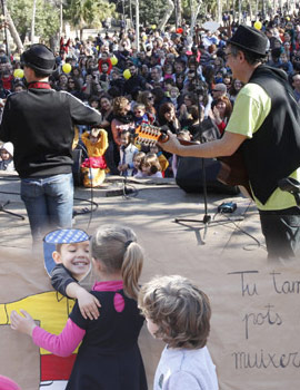 El festival infantil Panderoletes protagonista de la mañana del sábado en Castellón