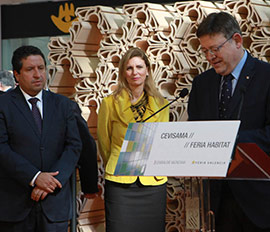 Castellón respalda a la industria cerámica en Cevisama