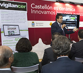 Diputación de Castellón presenta en Cevisama Vigilancer