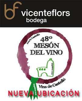 Bodega Vicente Flors estará en el mesón del vino de Magdalena en su nueva ubicación