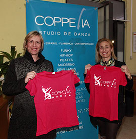 Presentación de la camiseta Coppelia por su 20 aniversario