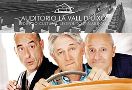 La desternillante comedia Taxi en el Auditorio de la Vall d'Uixó