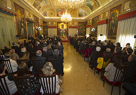 Los principales colectivos de la sociedad castellonense invitados a la entrega de la Alta Distinción de la Provincia