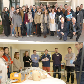 El General de Castelló forma a 25 instructores en soporte vital avanzado en trauma