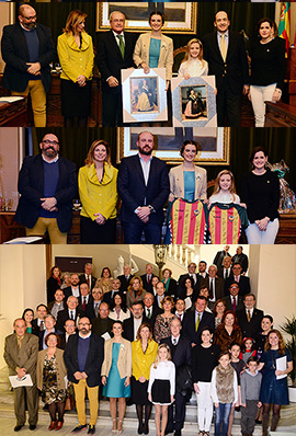 Homenaje a las Reinas de las empresas colaboradoras en las Fiestas de la Magdalena