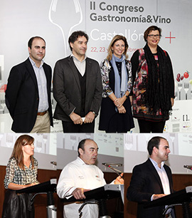 Inauguración del Congreso Gastronomía&Vino en Castellón