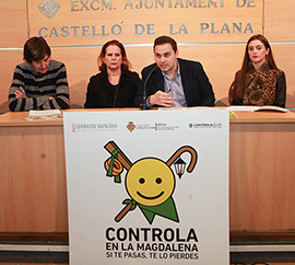 Controla en la Magdalena, campaña sobre el consumo de alcohol en fiestas