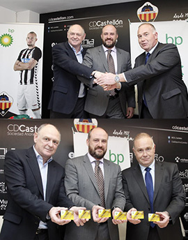 El CD Castellón y BP firman un acuerdo de colaboración