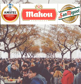 Cervezas gourmet , la novedad del mesón AMTC Enrique Querol en el Bulevar Blasco Ibáñez