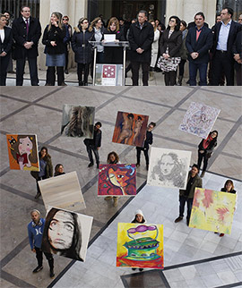 Conmemoración en Castellón del Día Internacional de la Mujer