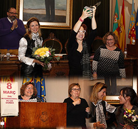 Esther Jovaní Roda galardonada como Mujer del Año 2016 en Castellón