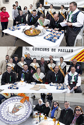 Concurso de paellas de la Germandat dels Cavallers de la Conquesta