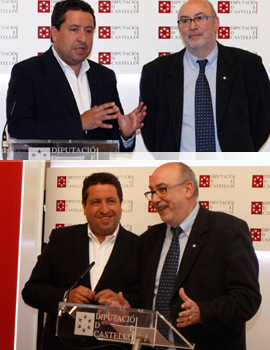 Firma de un convenio de colaboración entre Diputación de Castellón y Generalitat en materia de Transparencia