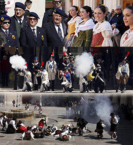 Acto de recreación histórica del 9 de marzo de 1810