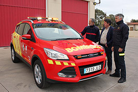 Cinco nuevos vehículos para el Consorcio Provincial de Bomberos de Castellón