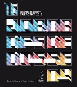 Jornadas de diseño Creactiva 2016 en Castellón