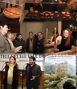Exposición sobre la restauración del Castell Vell de Castellón