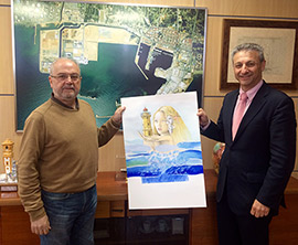 Amat Bellés, autor del cartel de los I Premios Faro Portcastelló