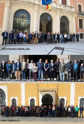 Castellón expresa su condena a los atentados perpetrados en Bruselas