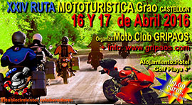 XXIV Ruta MotoTurística del MOTOCLUB GRIPAOS