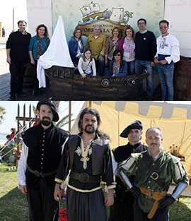 Los piratas toman la Torre de Sant Vicent de Benicàssim