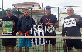 Tenis Drive adquiere un paquete de 50 entradas para el partido del domingo del  CD Castellón