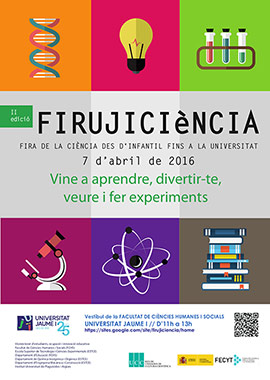 Firujiciència, feria de divulgación de la ciencia de la Universitat Jaume I