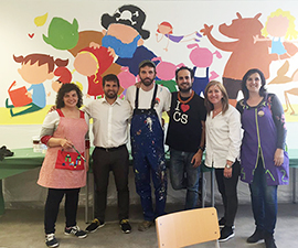 El ilustrador Joan Turú se suma al proyecto pedagógico Pintaescola