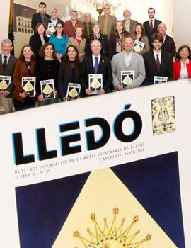 La Cofradía de Lledó presenta el programa de actos para las fiestas patronales de la Mare de Déu