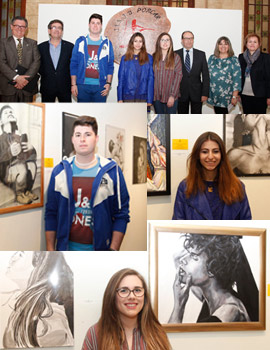 Entrega de los premios del 7º concurso de dibujo y pintura para jóvenes artistas del IES  Juan Bautista Porcar de Castellón