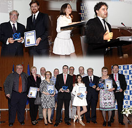 Acto de entrega de los II Premios Gastrocope Castellón