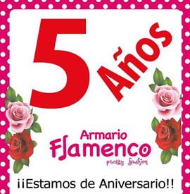 Armario Flamenco te invita a su aniversario