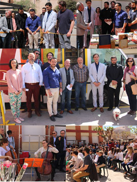 Inauguración de la II Fira del Llibre de La Vall d'Uixó