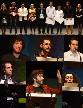 Acto de  entrega de los Premios Ciutat de Castelló 2016