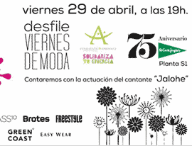 Desfile de moda benéfico a favor de la Fundación Aspropace