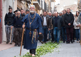 Moliner participa en la salida desde la Iglesia de Les Useres