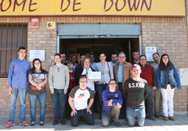 La Fundación Síndrome de Down recibe el diploma de Apadrina el teu arbre