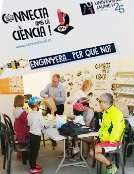 La UJI participa con talleres y muestras científicas en la #PrimaveraEducativa en Valencia