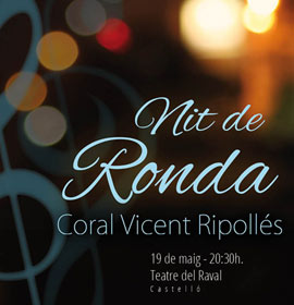 Concierto gratuito de la Coral Vicent Ripollés en el Teatre del Raval