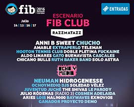 Razzmatazz y Ochoymedio en el escenario FIB Club