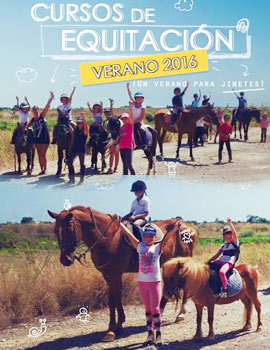 Cursos de equitación verano 2016 . Vacaciones divertidas entre caballos y naturaleza